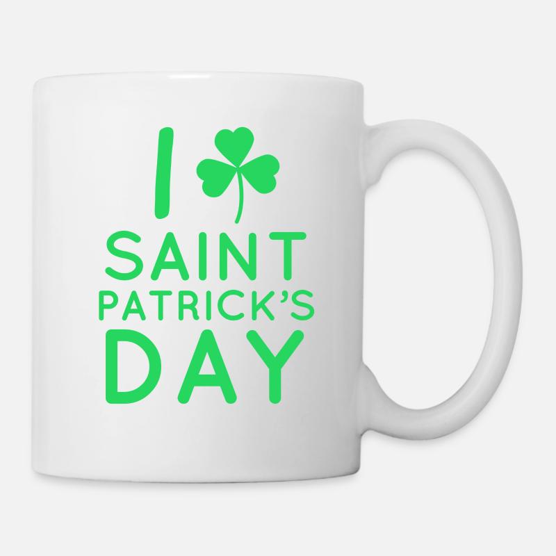 St Patricks Day, St Patricks Day, St Patricks Day - Mug - white