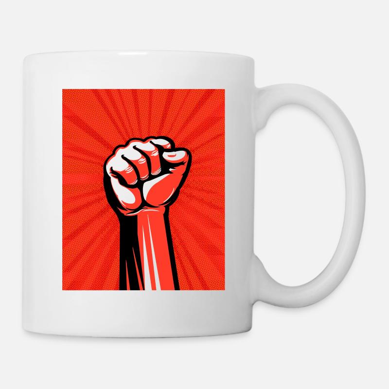 Liberté pour toute l’humanité - Mug blanc - blanc