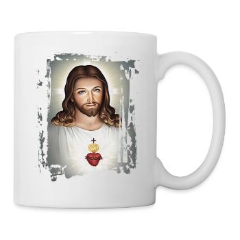 Jésus - Mug blanc - blanc - Droite