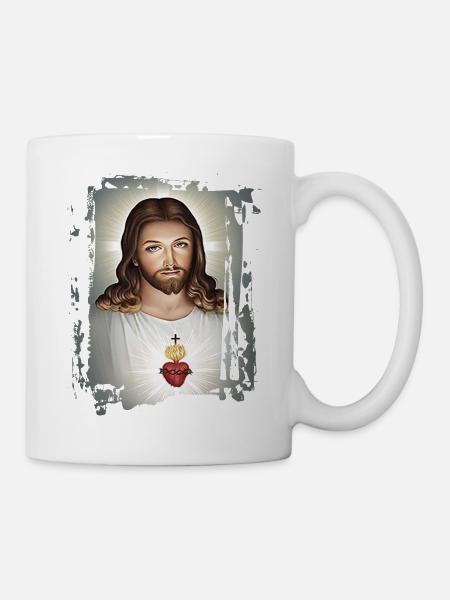 Jésus - Mug blanc - blanc