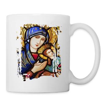 Holly Mary Maria Madonna Mariana Jungfrau Maria - Tasse - Weiß - Rechts