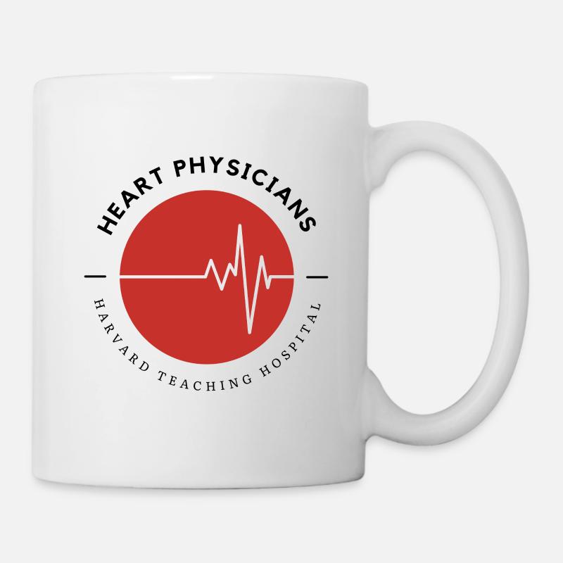 Heart Physician Harvard - Mug blanc - blanc