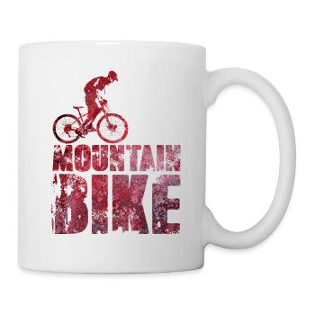 Vtt - Mug blanc - blanc - Droite