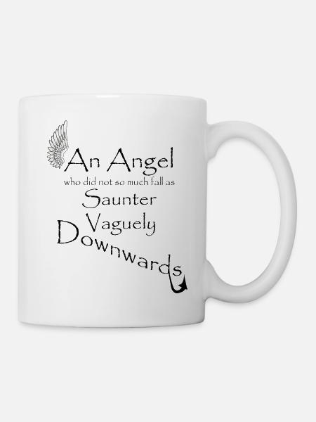 An Angel did not fall.... - Mug - white