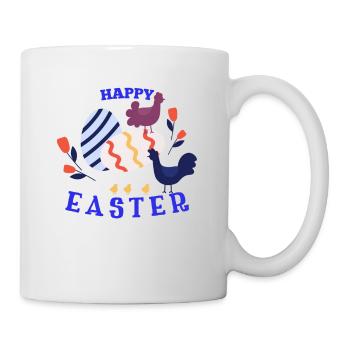 Pâques Pâques Pâques Pâques Pâques Pâques Pâques - Mug blanc - blanc - Droite
