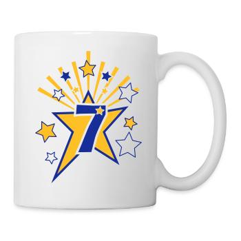 Birthday Star 7 - Mug - white - Right