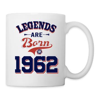 Legends are born in 1962,Vintage59th Birthday gift - Mug blanc - blanc - Droite