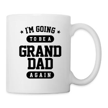 Mens I'm Going To Be a Granddad Again - Grandpa - Mug - white - Right