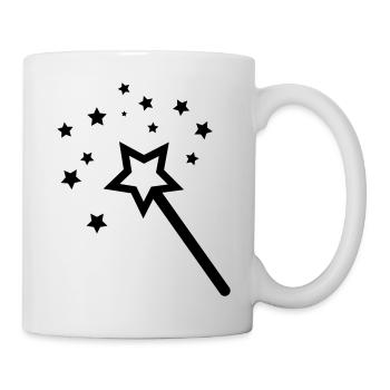 zauberstab - Tasse - Weiß - Rechts
