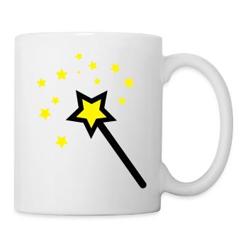 zauberstab - Tasse - Weiß - Rechts