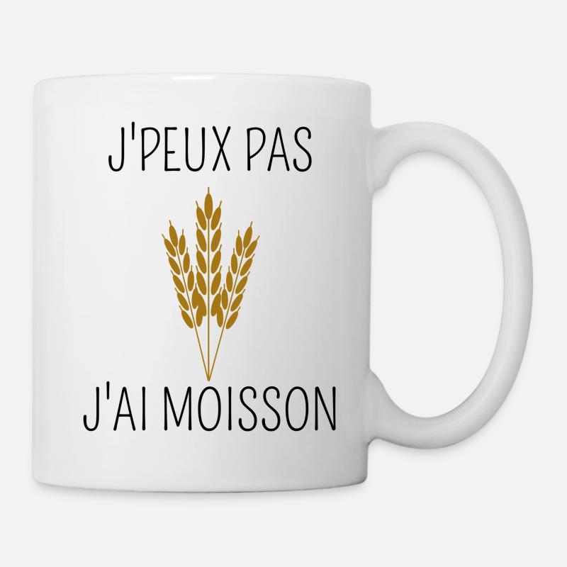 Ich kann nicht ernten. - Tasse - Weiß