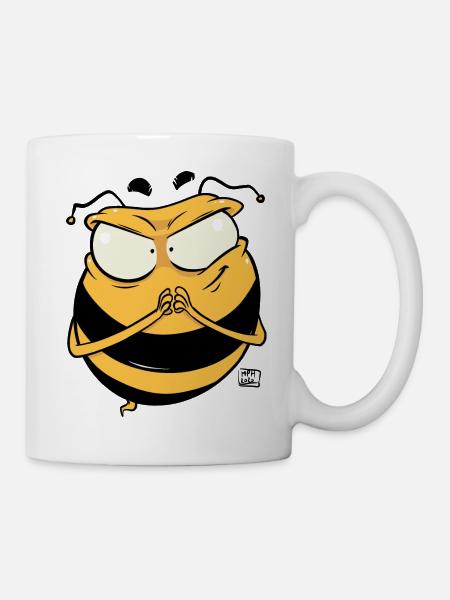 Bee nasty - Mug - white