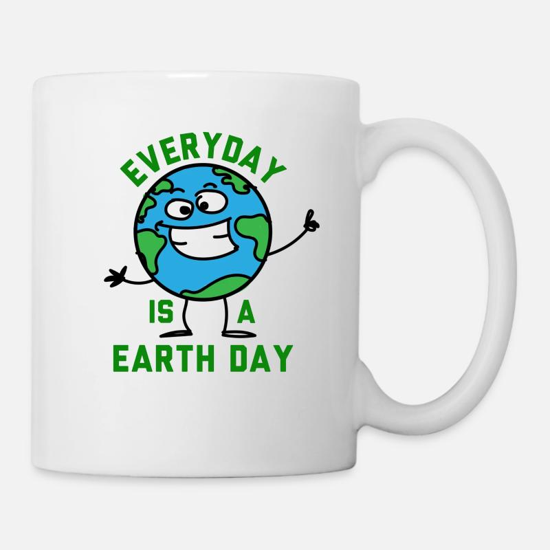 Earth Day, Earth Day, Earth Day, Earth Day - Mug - white