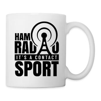 Radio amateur Il Est Un Contact Sport Amateur Radio - Mug blanc - blanc - Droite