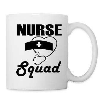 Infirmière de nurse Docteur - Mug blanc - blanc - Droite