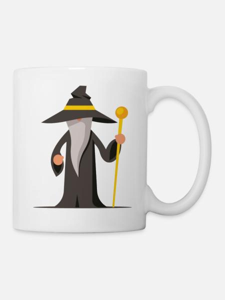 sorcier - Mug blanc - blanc