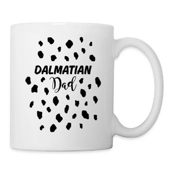 Dalmatian Dad - Dalmatiner Papa Dalmatinerpunkte - Tasse - Weiß - Rechts