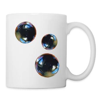 3 bulles de savon - Mug blanc - blanc - Droite
