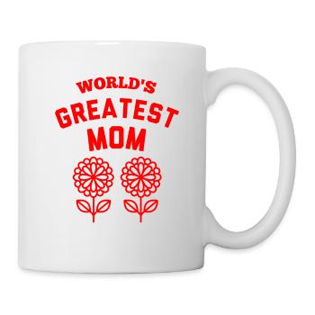 Fête des mères, Fête des mères, Fête des mères, Fête des mères - Mug blanc - blanc - Droite