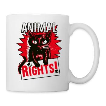 ANIMAL RIGHTS - Mug - white - Right