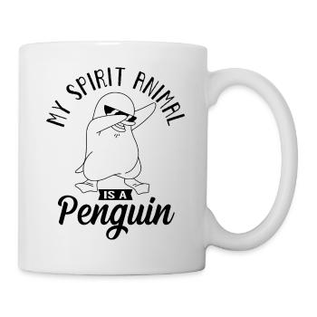 Penguin Dwarf Penguin Antarctic Penguins Sweet - Mug - white - Right