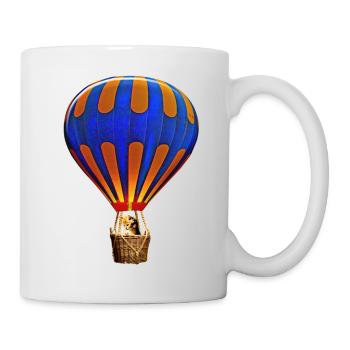 Montgolfière 3 - Mug blanc - blanc - Droite