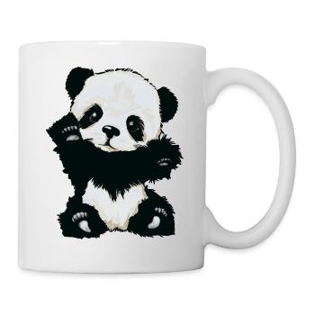 Baby Panda - Tasse - Weiß - Rechts