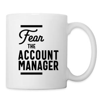 Account Manager Gift Funny Job Title Profession - Mug - white - Right