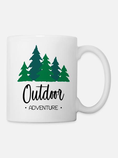 Outdoor Adventure - Mug blanc - blanc