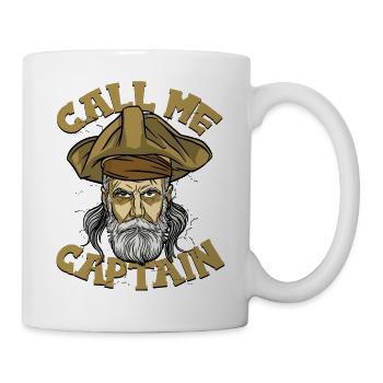 CALL ME CAPTAIN - Tasse - Weiß - Rechts