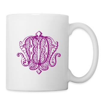 M - Tasse - Weiß - Rechts