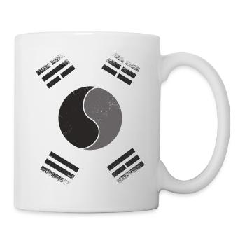 Corée Corée Du Sud Drapeau de la Corée du Sud - Mug blanc - blanc - Droite