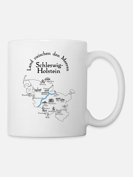 Schleswig-Holstein - Tasse - Weiß