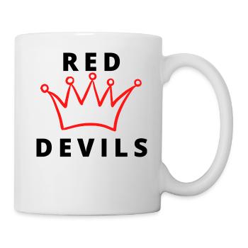 Diables rouge - Mug blanc - blanc - Droite