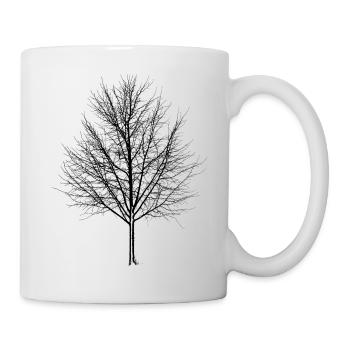 Baum - Tasse - Weiß - Rechts