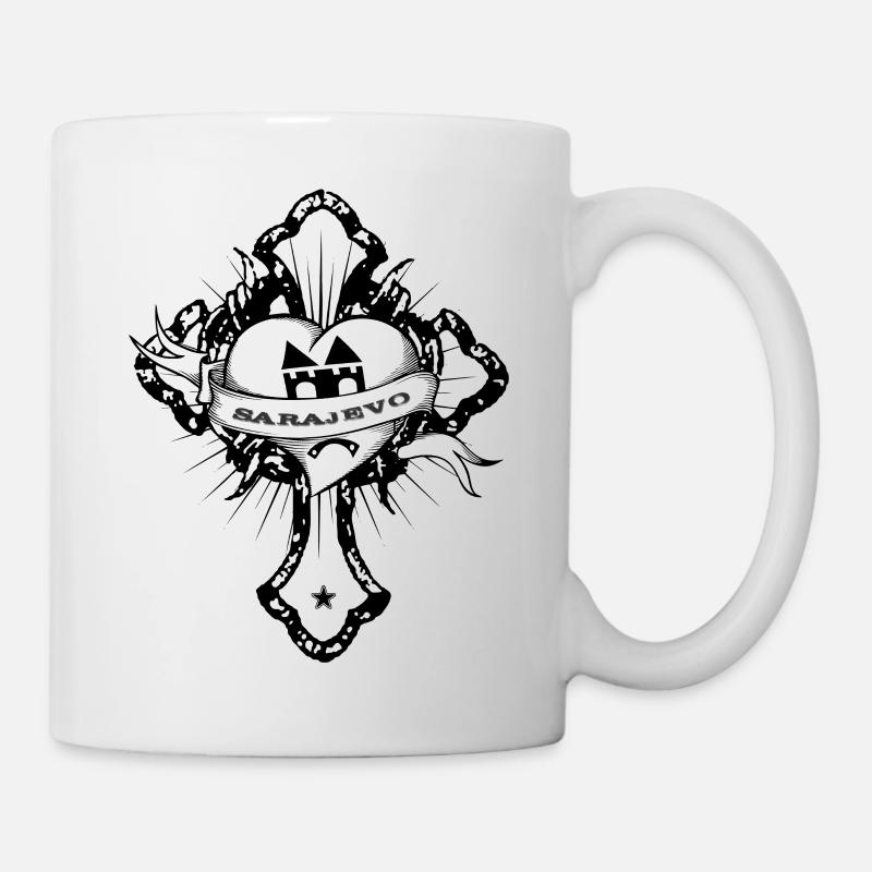 Sarajevo - Tasse - Weiß