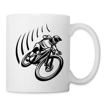 Mountain Bike Fahrrad BMX - Mug - white - Right