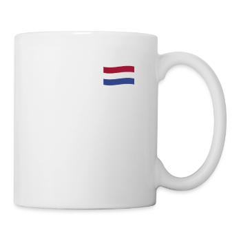 Niederlande Flagge Nederland Holland Niederländer - Tasse - Weiß - Rechts