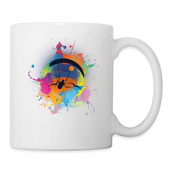 Gleitschirm Gleitschirm - Tasse - Weiß - Rechts