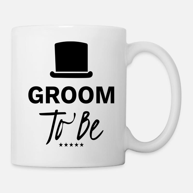 Groom To Be | Chemise - Mug blanc - blanc