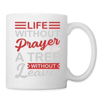 Christliche Sprüche - Tasse - Weiß - Rechts