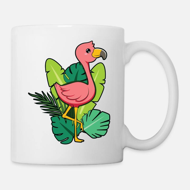 Flamingo - Tasse - Weiß