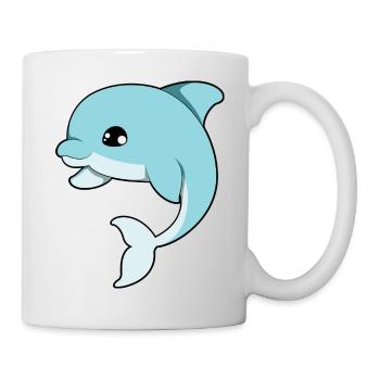Dolphin - Dolphin - Mug - white - Right