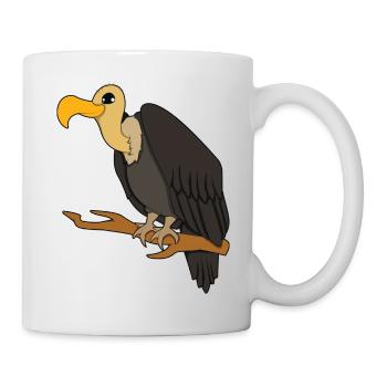 Vautours - Mug blanc - blanc - Droite