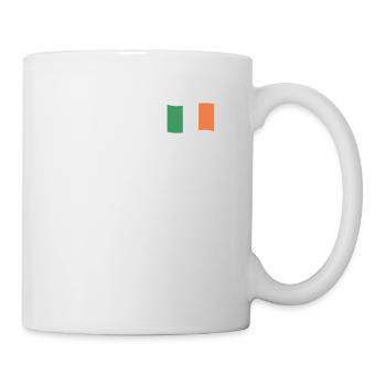 Irlande Drapeau De l’Irlande Drapeau De l’Éire Pays - Mug blanc - blanc - Droite