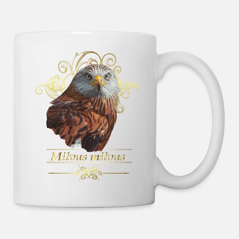red kite - Mug - white