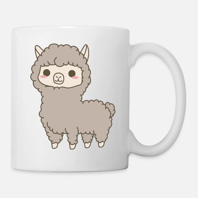 Alpaga - Mug blanc - blanc