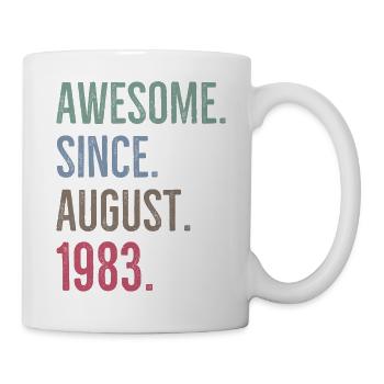Awesome Since August 1983 - Mug - white - Right