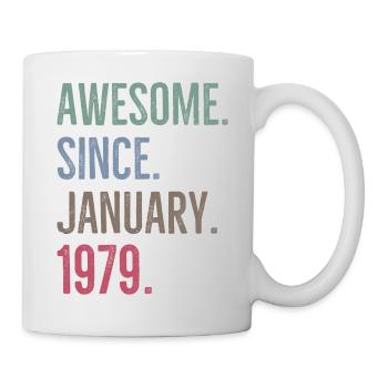 Awesome Since January 1979 - Mug - white - Right