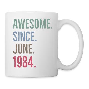 Awesome Since June 1984 - Mug - white - Right